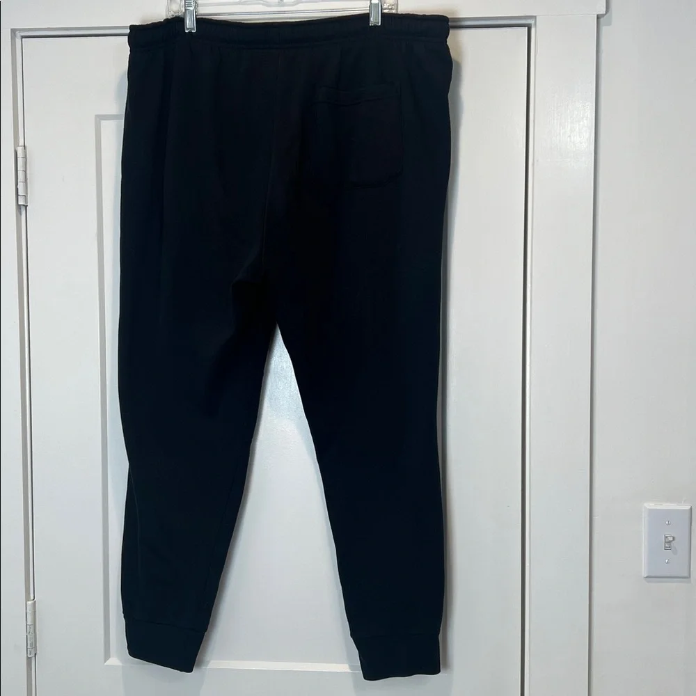 Polo by Ralph Lauren Men's Black Joggers with Red Logo size 2XL.